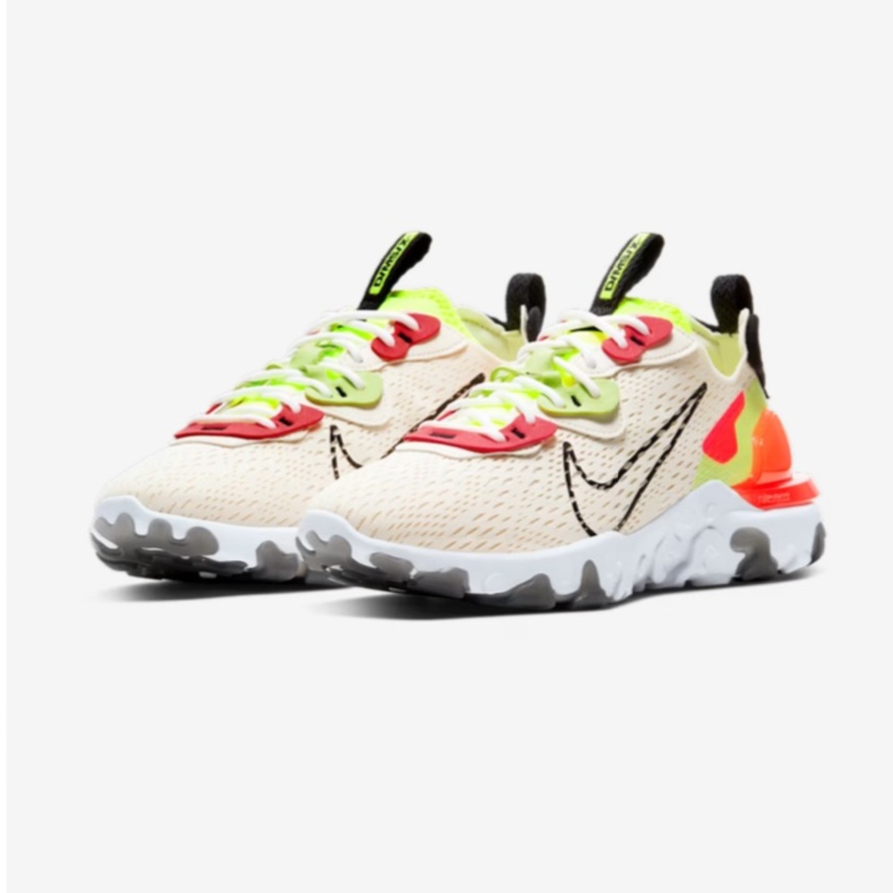 Nike React Vision Women’s Sneakers – Orange Volt | Size 10.5